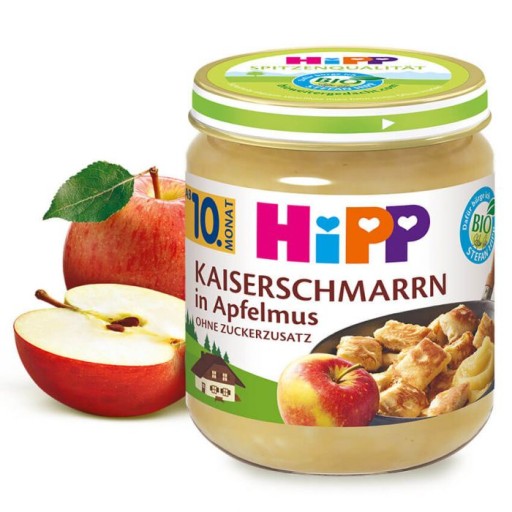 HIPP BIO Palacinky s jablkovou omáčkou 200g 10m