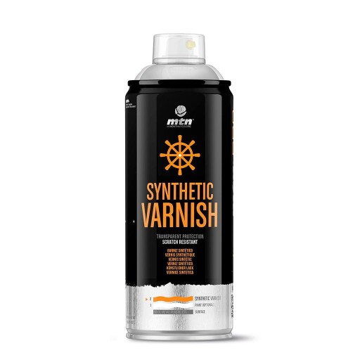Lak v spreji Colorless Gloss na drevo 400 ml MTN