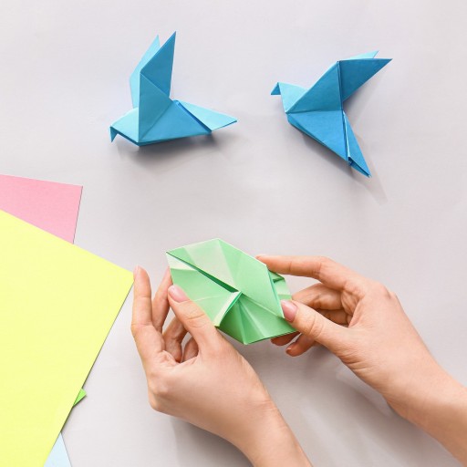 ORIGAMI KOCKA 150x150mm 6 FAREB 120 LIST.