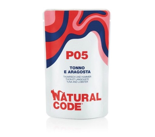 Natural Code P05 Mačka Tuniak s homárom 70g