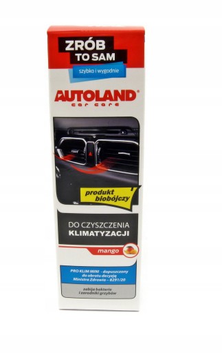 AUTOLAND BIOCIDAL MANGO PROSTRIEDOK NA ČISTENIE A DEZINFEKCIU KLIMATIZÁCIE