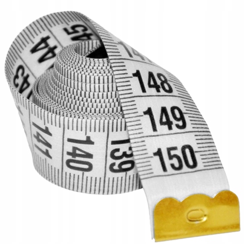 KRAJČÍRSKE METER CENTITER MERANIE KRAJČÍRSKE PRAVIDLO, OBOJSTRANNÉ, 150cm