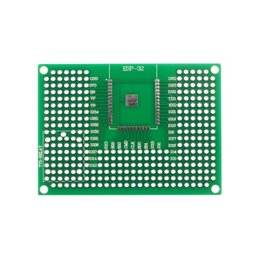 Univerzálna doska plošných spojov pre moduly ESP-12E/F ESP32S