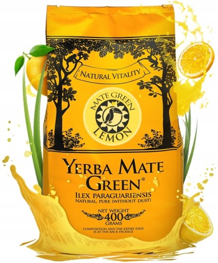 Yerba Mate zelený citrón - 50 g osviežujúci