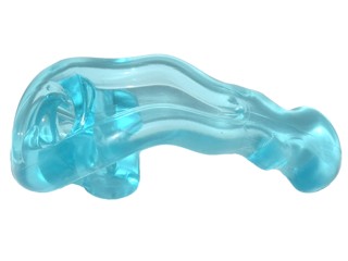 LEGO ELEMENT - Trans-Light Blue energetický prúd 27393 - NOVINKA