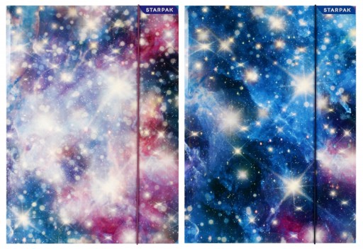 JEDNOZLOŽKA s gumičkou A4 Galaxy PAPER STARPAK DOKUMENTY