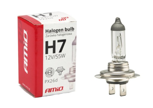 AMIO ŽIAROVKA 12V H7 55W UV FILTER