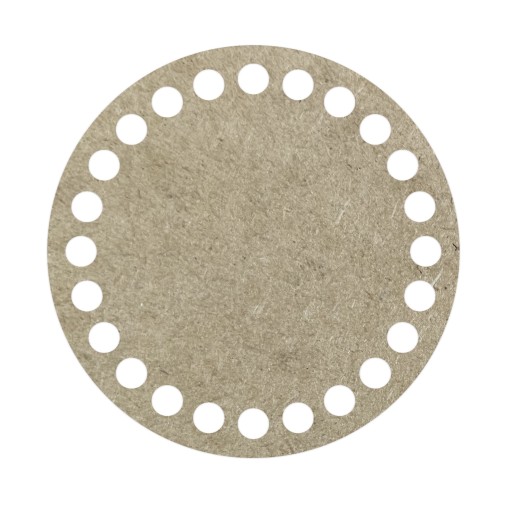 Základňa košíka, kruh, priemer 10cm, 3mm HDF doska