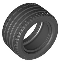 LEGO Tire Ø43,2x22 ZR čierna/čierna 44309/4184286
