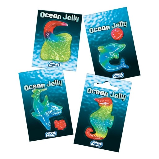 OCEAN JELLY Želé Ocean Animals 6 ks