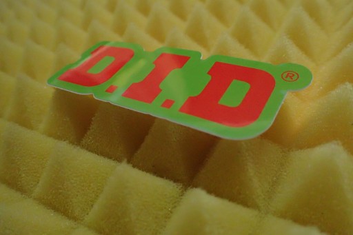 D.I.D.D.I.D. NÁLEPKA NÁLEPKA 7,6 x 3 cm