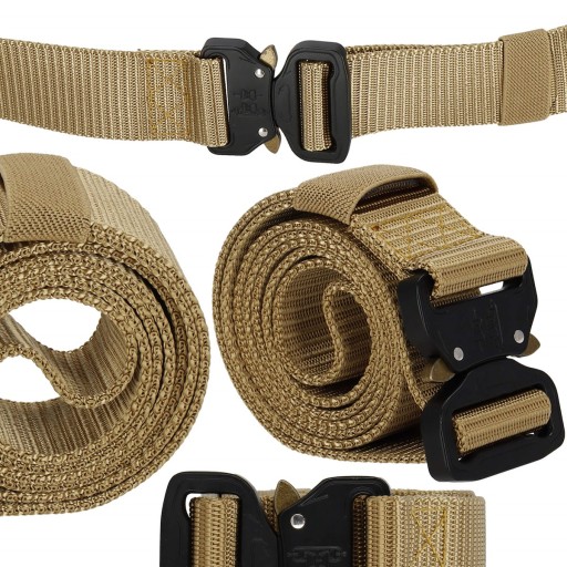 VOJENSKÝ TAKTICKÝ OPASOK na nohavice SURVIVAL vojenský opasok QR BUCKLE silná