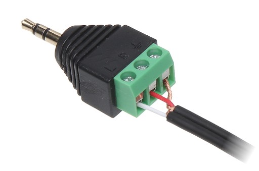 JACK ZÁSTRČKA 3,5 mm STEREO ADAPTÉR RÝCHLY KONEKTOR