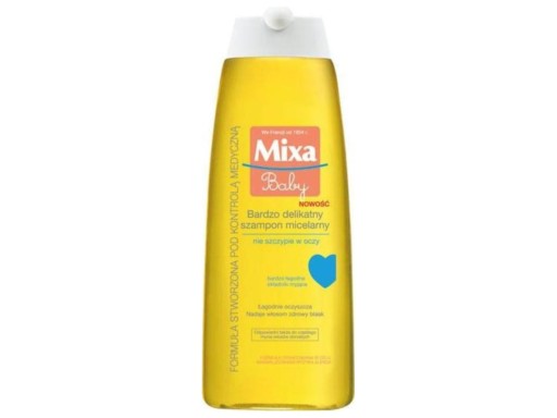 MIXA Baby Jemný šampón Pre deti a dospelých