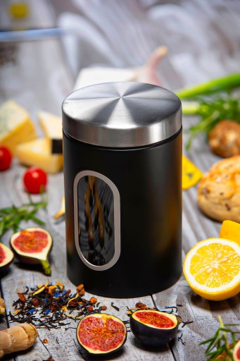 Nádoba na korenie Salt Pepper Black 90ml