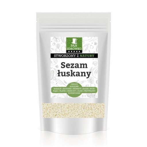 Lúpaný biely sezam 1kg, pán žehnaj