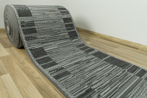 šírka 60 cm ŠEDÝ KOBEREC PRUHOVANÝ LUNA