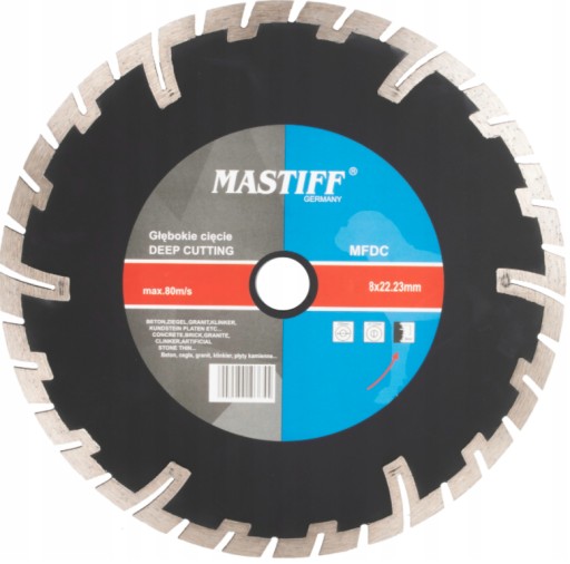 SEGMENTOVANÝ DIAMANTOVÝ DISK 125mm BETÓNOVÁ KOCK