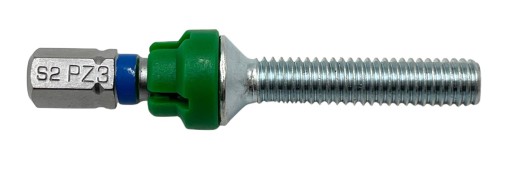25mm bit PZ-3 Pozidriv s magnetickým držiakom