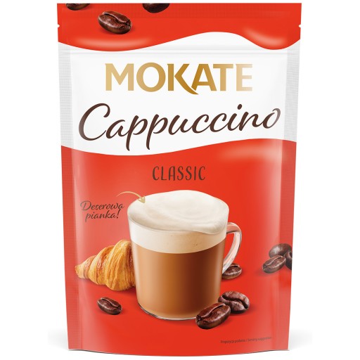 Mokate Cappuccino s príchuťou Classic Coffee 110g