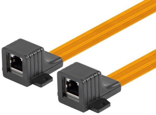 SIEŤOVÝ KONEKTOR OKENNÝ GLUTTER RJ45 17CM CM