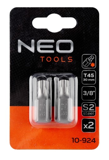 Hrot bitov TORX T45 x 30 mm S2 x 2ks. NEO