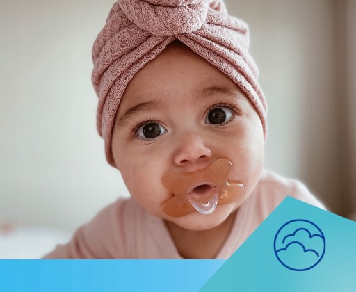 CANPOL BABIES PACIFIC 100% SILIKÓN SYMETRICKÝ 0-6m 1 ks.
