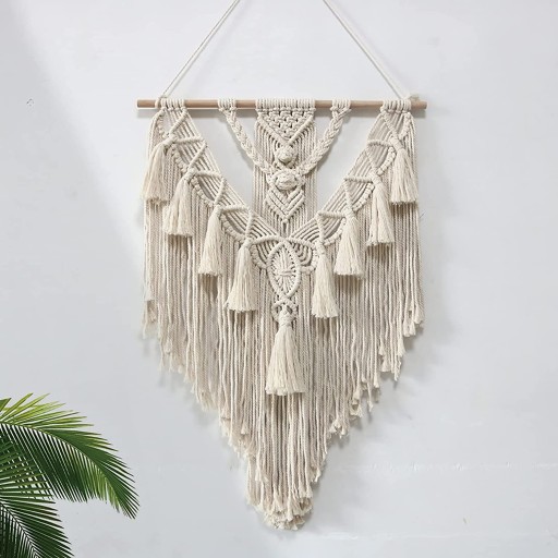 Prírodná bavlnená šnúra Macrame 100m 5mm