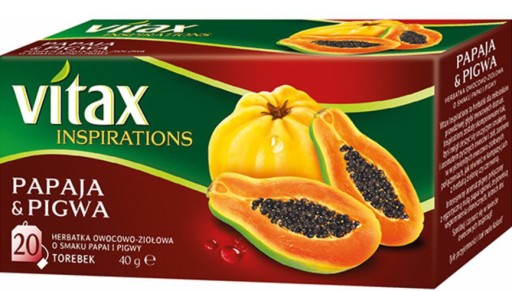 VITAX INSPIRATIONS Ovocný čaj PAPAYA & QUINCE 20tb
