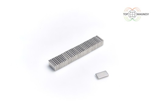 Neodymový tanierový magnet MPL 12x7x2 N38 10 ks