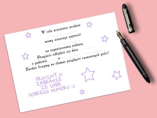STAR STAR GLITTER DÚHOVÁ POZVÁNKA NA NARODENINY DIEŤAŤA + OBÁLKA ZDARMA