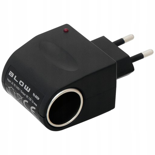 BLOW Adaptér 230V -> 12V zásuvka zapaľovača 1A