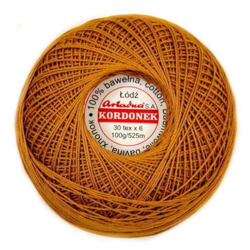 Cordonka MUZA 10 GOLD 0357 525m 30x6 ARIADNA
