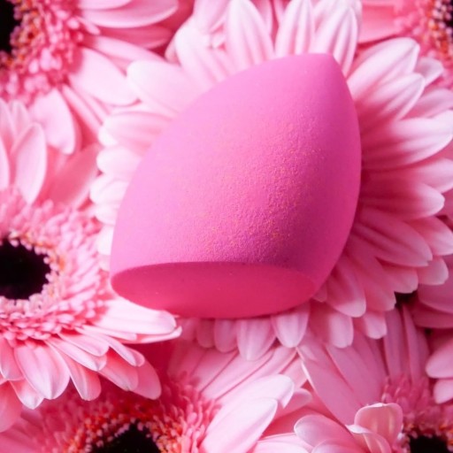 BLENDER CUTTED SPONGE Beauty Makeup - RUŽOVÁ