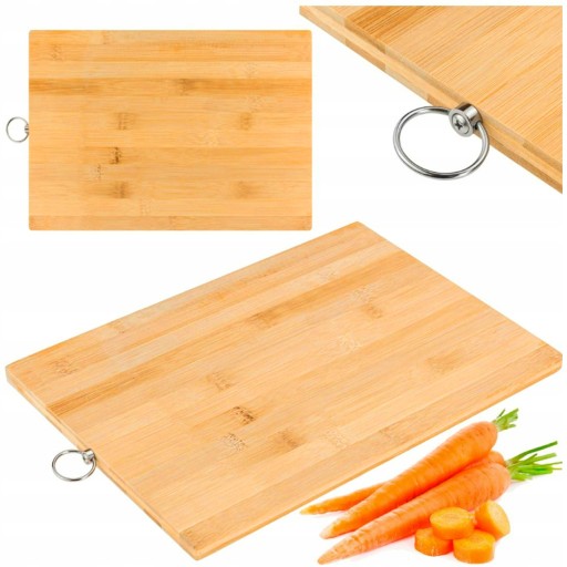 BAMBUSOVÁ KUCHYŇSKÁ DOSKA DREVENÁ 30x20 VEĽKÁ