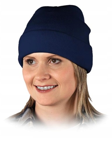 JESENSKÁ ZIMNÁ ČIAPKA, NÁMORNÍCKA MODRÁ, UNISEX, UNIVERZÁLNA VEĽKOSŤ