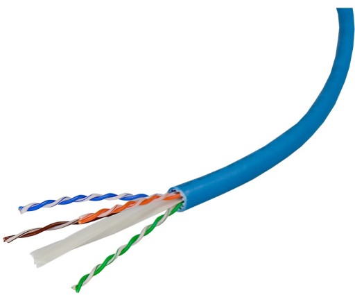 DIGITUS U/UTP kat. kábel 6A krútený pár na meter