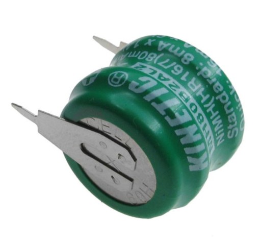 Ni-Mh batéria 2,4V 80mAh Batéria pre tlač PCB