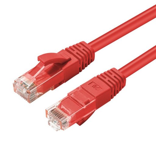 MicroConnect U/UTP CAT6 0,2M červená LSZH