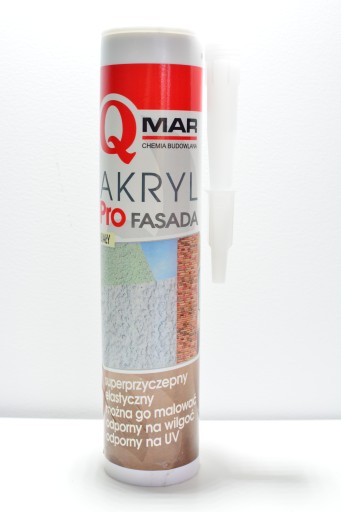 Qmar ACRYLIC PRO FASÁDA 300ml TRHLINY V OMIETKE profasádna zr.
