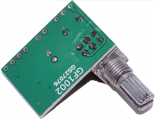 Stereo zosilňovač 2x3W 5V regulácia PAM8403