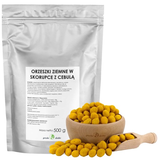 ARAŠIDY v šupke s cibuľovou príchuťou 500g