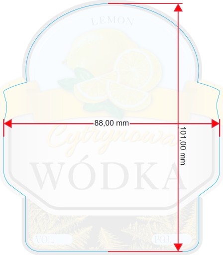 ŠTÍTOK 0,5L - VIŠŇOVÁ VODKA 10x