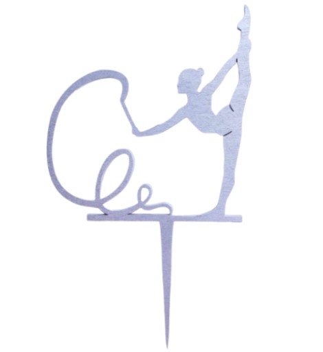 GYMNASTIKA s vlečkou Topper Figurka SILVER