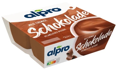 ALPRO SÓJOVÝ KRÉMOVÝ DEZERT S MLIEČNOU ČOKOLÁDOU 4 ks