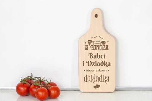 Doska na krájanie gravírovaná DEŇ STARÝCH RODIČOV