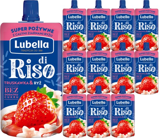 12x100g Lubella Di Riso pena z JAHOD A RYŽE