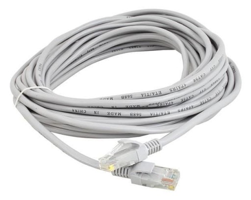 ZLATÝ RJ45 LAN ETHERNETOVÝ KÁBEL 25M