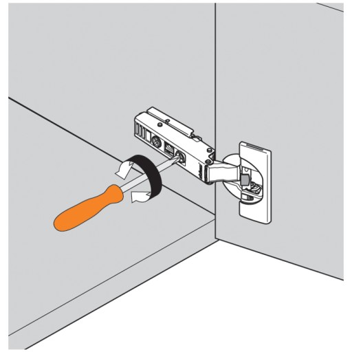 BLUM 71B3650 BLUMOTION dvojitý pánt + vodiaca lišta