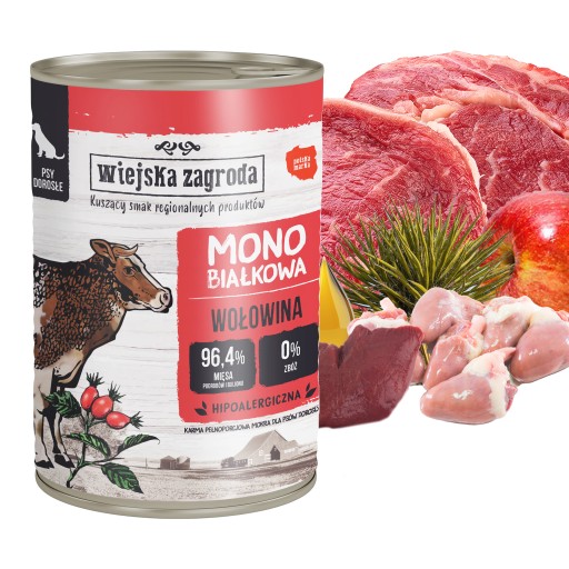 COUNTRY FARM Food MONO PROTEIN Hovädzie mäso 400g